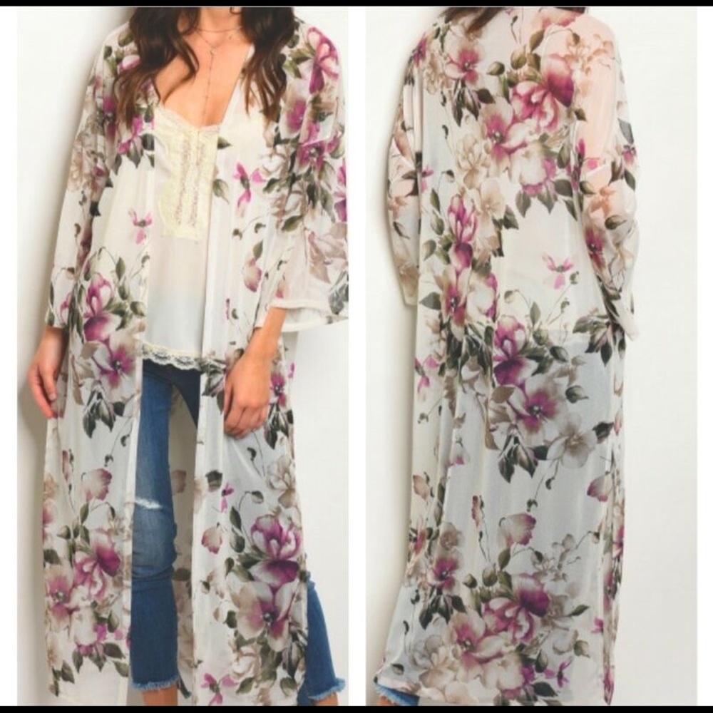 Floral Kimono